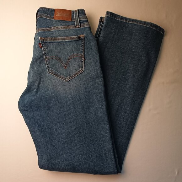 Levi's Denim - Levi's Jeans Size 6 Low Rise Boot Cut Medium Wash